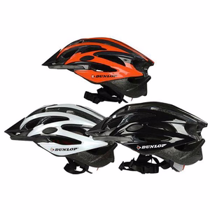 Dunlop MTB dviračio šalmas, L dydis, oranžinis / juodas