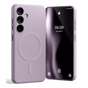 Mercury pusiau silikoninis Magsafe Samsung Galaxy A37 alyvinis violetinis