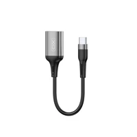 XO adapteris OTG NB201 USB - USB-C juodas