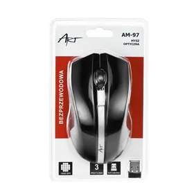 ART wireless computer mouse 2,4G 1000 dpi AM-97 black