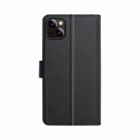 XQISIT NP PLONA PINIGINĖ SELECTION ANTI BACTERIAL FOR IPHONE 14 PLUS JUODAS