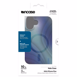 Incase Halo Case dėklas su MagSafe, skirtas iPhone 16 Plus, „Tidal Ocean“ spalvos