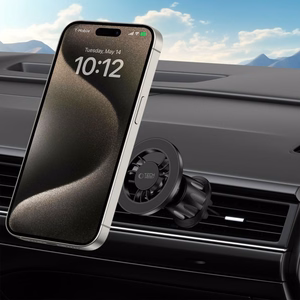 Tech-Protect N56 magnetinis automobilio telefono laikiklis su MagSafe oro angai - juodas