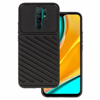 Thunder dėklas Xiaomi Redmi 9 juodas