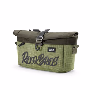 Rockbros W020 Dual-Purpose Front Bag, Bike/Shoulder - Green
