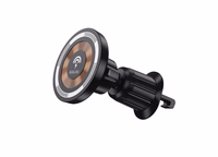 JELLICO automobilinis laikiklis Magsafe su belaidžiu įkrovimu W14 15W Juodas