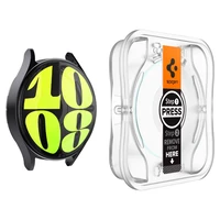 Spigen Glas.tR EZ Fit grūdintas stiklas laikrodžiui Samsung Galaxy Watch 7 (44 mm) - 2 vnt.
