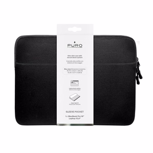 Puro Slim Pocket neopreninė rankinė 15-16'' juoda