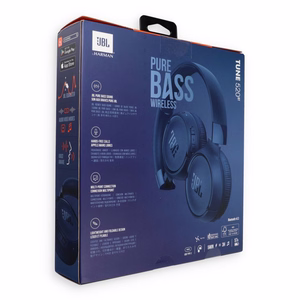 Wireless headphones JBL Tune 520BT blue