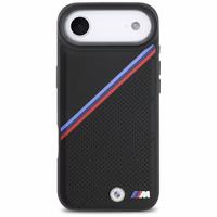 BMW M trispalvis metalinis logotipas magnetinis dėklas telefonui iPhone 17 Air - juodas
