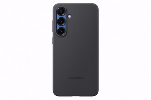 Samsung silikoninis dėklas telefonui Samsung Galaxy S25+ juodas
