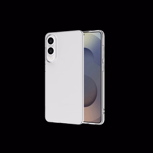 JM ANTI-BACTERIA TPU dėklas Galaxy S25 Edge skaidrus