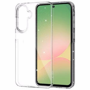 Tech-Protect FlexAir dėklas Samsung Galaxy A27 5G, skaidrus su blizgučiais