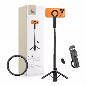 Tech-Protect L11S MagSafe selfie stick - black