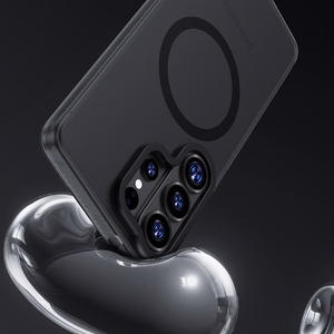 "Benks" magnetinis dėklas "Lucid Armor" (A050), skirtas "Samsung Galaxy S26 Ultra black