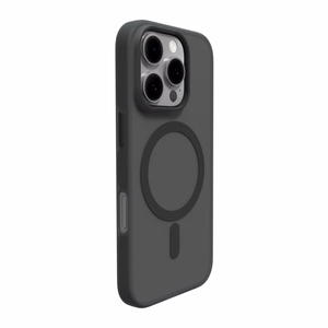 Puro Daylight Magnetinis silikoninis dėklas telefonui iPhone 16 Pro - juodas