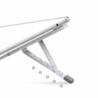 Tech-Protect ULS300 nešiojamojo kompiuterio stovas - sidabrinis