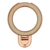 Telefono stovas CIRCLE GLITTER – lipnus – auksinis