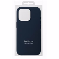 Dėklas "TM MagSafe Silicone" iPhone 13 / Tamsiai mėlynas /