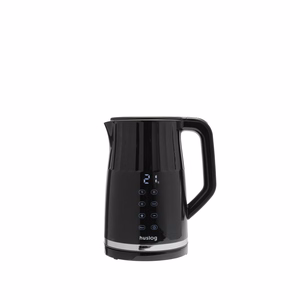 Huslog grooved kettle with touch panel black 1,7L 2200W