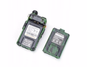 Baofeng UV-5R HTQ – nešiojamoji radijo stotelė, kamufliažinė (UV-5R-HTQ-CAMO)