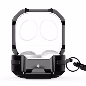 Dux Ducis SECG Ausinių dėklas Samsung Galaxy Buds Live / Buds Pro / Buds 2 / Buds 2 Pro (m) - juodas (m)