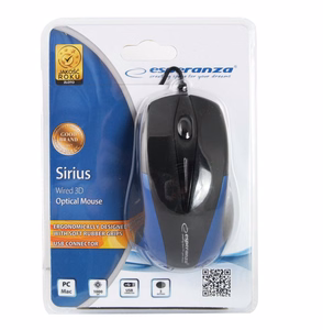Esperanza EM102B mouse USB Type-A Optical 800 DPI
