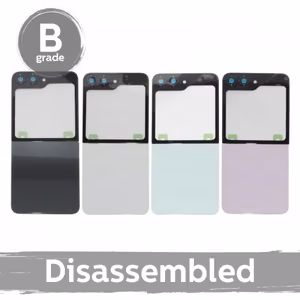 Galinis dangtelis suderinamas su Samsung F731 Z Flip5 / Cream / (9/10 ardytas)