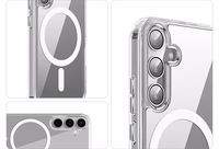 Clear Guard Magnetinis dėklas telefonui IPHONE 12 6,1" skaidrus