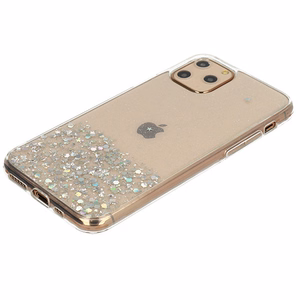 Žvilgantis skaidrus dėklas telefonui Samsung Galaxy S25