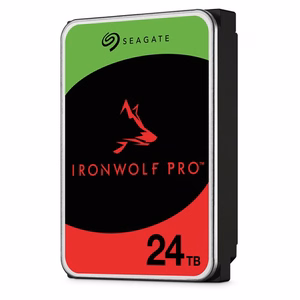 Seagate IronWolf Pro ST24000NT002 vidinis kietasis diskas 24 TB 7200 RPM 512 MB 3.5" „Serial ATA III“