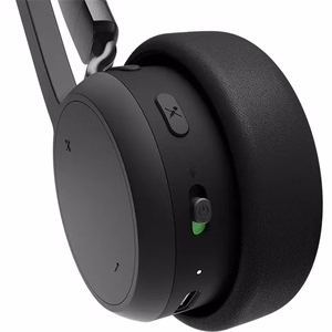 Lenovo 4XD1Q30302 belaidės ausinės su mikrofonu, su lankeliu, skambučiams/muzikai, Bluetooth, juodos