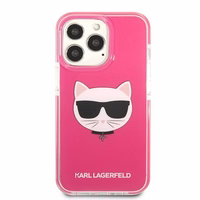 KARL LAGERFELD KLHCP13XTPECPI IPHONE 13 PRO MAX 6.7 "DĖKLAS FUCHSIA/FUSCHIA CHOUPETTE HEAD