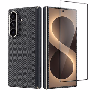 Benks Magnetic Armor Grid Air Grand Combo dėklas (C.K.FL.SA.BK.0051), skirtas Samsung Galaxy Z Fold 8 Ultra, juodas