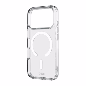 SBS Light Mag dėklas, skirtas iPhone 18 Pro / 17 Pro, suderinamas su MagSafe – skaidrus