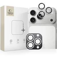 Tech-Protect Camring Fit+ kameros dangtelis, skirtas iPhone 14 Pro / Max / 15 Pro / Max / 16 Pro / Max / 17 Pro / Max – sidabrinis