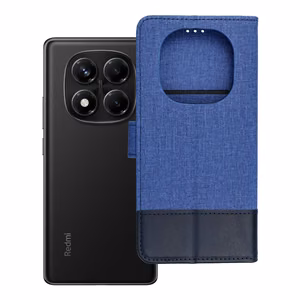 GOMMA knygos tipo dėklas telefonui Xiaomi Redmi Note 14 PRO 4G mėlynas