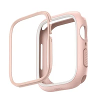 Uniq Moduo dėklas Apple Watch 4/5/6/7/8/SE/SE2 40/41mm - rožinis ir baltas