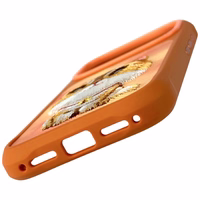 Nimmy Big Eyed Pet 2.0 Cat deklas iPhone 17 Pro Max - oranzinis