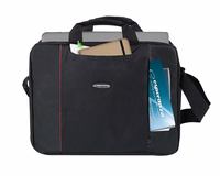 Esperanza SALERNO 39,6 cm (15.6") Per viršų įkraunamas krepšys Juoda, Raudona