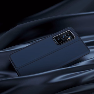 Dux Ducis Skin Pro dėklas telefonui dėklas su atvartu Vivo V23e juoda