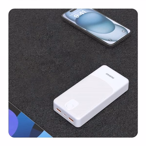 Išorinė baterija Dudao K10Pro balta 20000mAh (QC3.0)