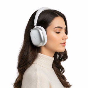 Havit Space S1 - belaidės Bluetooth ausinės su triukšmo slopinimu (sidabrinės)