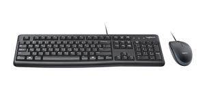 Logitech Desktop MK120 klaviatūros ir pelės rinkinys