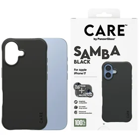 CARE by PanzerGlass Stilingas Samba Magnetinis dėklas telefonui iPhone 17 - juodas