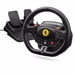 Thrustmaster T98-X Ferrari 296 GTS 4460297 – Ferrari 296 GTS racing wheel for Xbox and PC, black