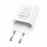 Įkroviklis Borofone BN4 20W USB-C/USB-A baltas