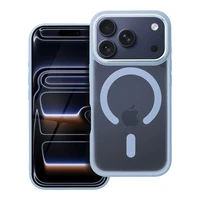 MATTE MAG COVER magnetinis dėklas telefonui, suderinamas su MagSafe, skirtas IPHONE 17 Pro, mėlynas