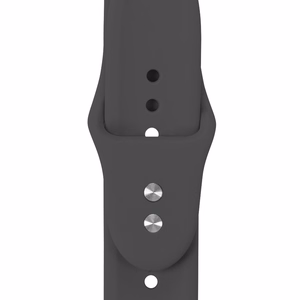 Crong Liquid  dirželis, skirtas Apple Watch 44 / 45 / 46 / 49 mm, grafito spalvos