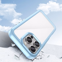 Outer Space dėklas telefonui iPhone 16e lankstus rėmo dangtelis - mėlynas